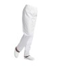 Pantalon professionnel mixte en polycoton blanc - ANDRE - TEXTIMED