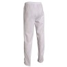 Pantalon professionnel mixte en polycoton blanc - ANDRE - TEXTIMED