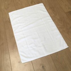 Tapis de bain en éponge de coton blanc - PROTOP - 600 gr/m²