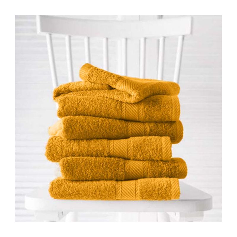 Linge de toilette collectivité en couleur -HELENE - 450g/m²